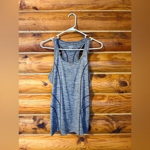 Lot of Two NWT Reebok Heathered Gray Women's Tank Tops